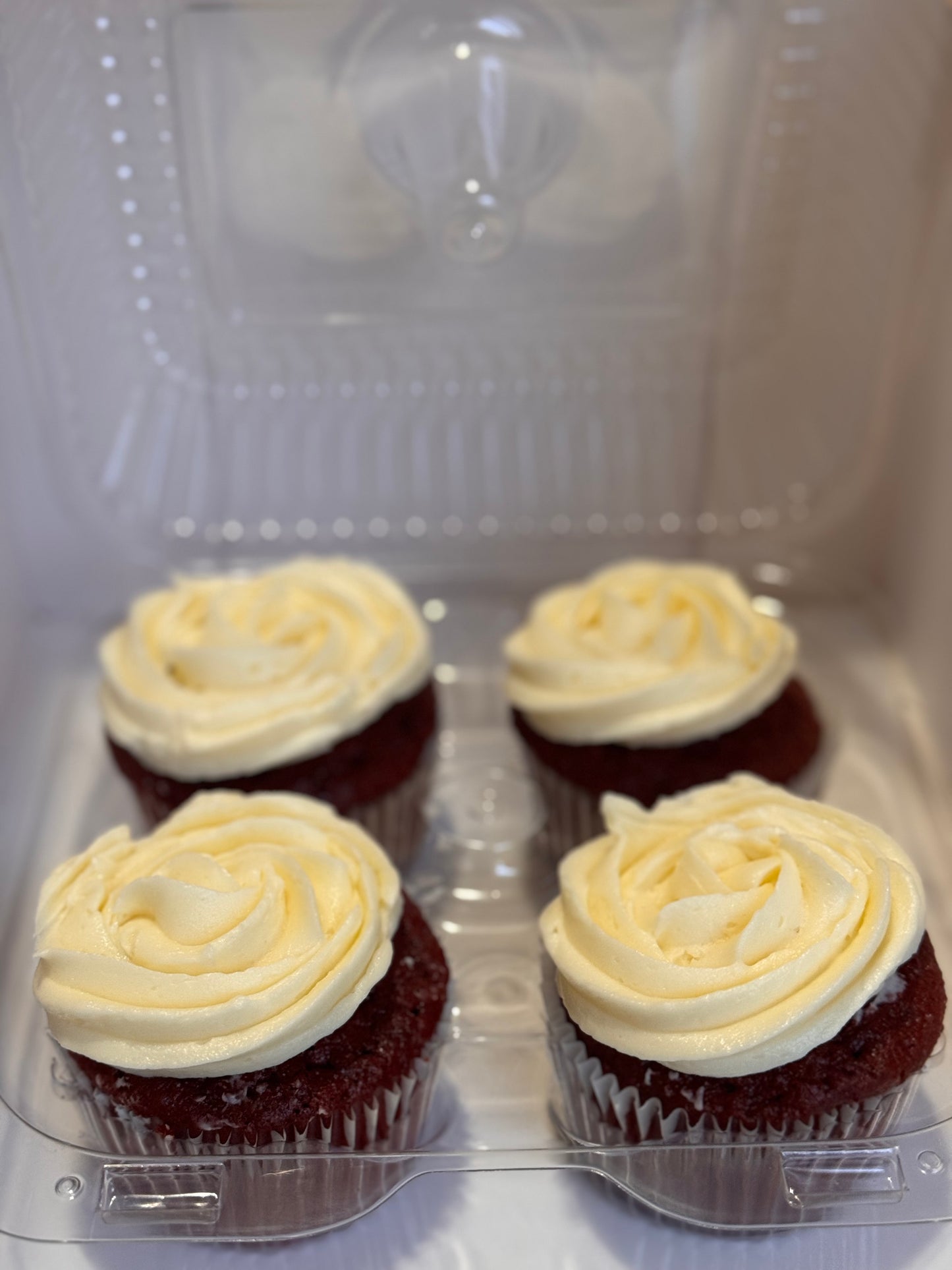 Red Velvet Cupcakes (4 count)